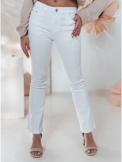 Dámské džínové kalhoty bílé Dstreet model 21985334 - FashionStreet