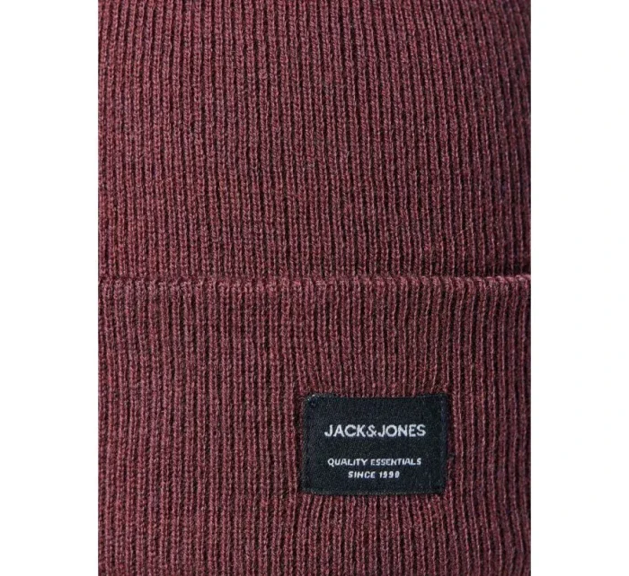Jack & Jones Jacdna Beanie Noos M 12092815 burgundy pánske