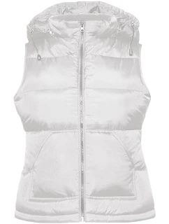 B&C + /women Dámská vesta s kapucí white model 22452611
