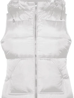 B&C + /women Dámská vesta s kapucí white model 22452611
