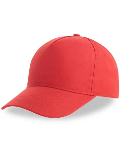 Atlantis Headwear Kid Recy Five Detská 5-panelová čiapka 33.0237 červená