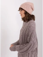 Czapka AT CZ model 19014623 ciemny różowy - FPrice Czapka AT CZ model 19014623 ciemny różowy - FPrice