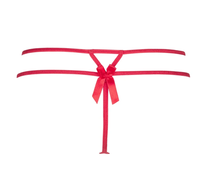 Tanga Plus Size model 17682229 červená - Axami