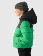 Chlapčenská páperová bunda 4F Chlapčenská páperová bunda 4F