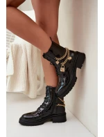 Šnurovanie vyšší model 216849 Krok vo veľkom štýle