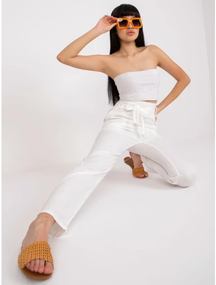 Kalhoty EM SP model 17265325 ecru - FPrice Kalhoty EM SP model 17265325 ecru - FPrice