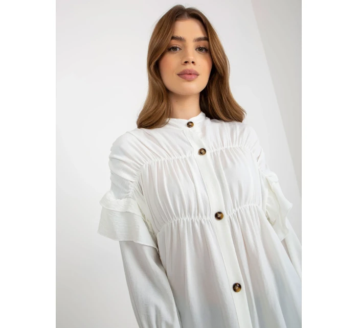 Dámská košile TW KS BI model 18048998 ecru - FPrice Dámská košile TW KS BI model 18048998 ecru - FPrice