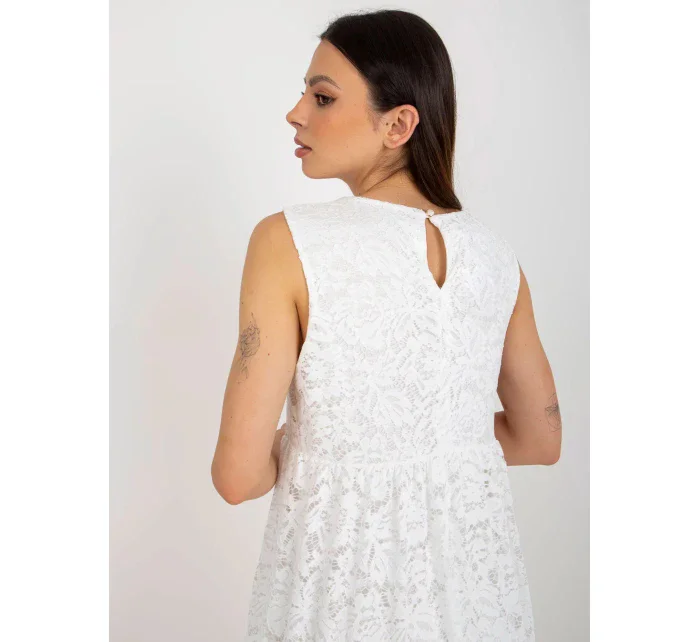 TW SK BI 8246 šaty.37X off white - FPrice