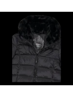 CMP dámska zimná bunda s kapucňou športová zateplená čierna (34K0036F/U901)