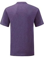Tričko Fruit of the Loom Valueweight T 16.1036, fialová melírovaná Tričko Fruit of the Loom Valueweight T 16.1036, fialová melírovaná