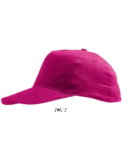 SOL'S Sunny Kids Dětská 5 panelová kšiltovka model 22525372 fuchsia