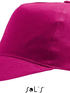 SOL'S Sunny Kids Dětská 5 panelová kšiltovka model 22525372 fuchsia