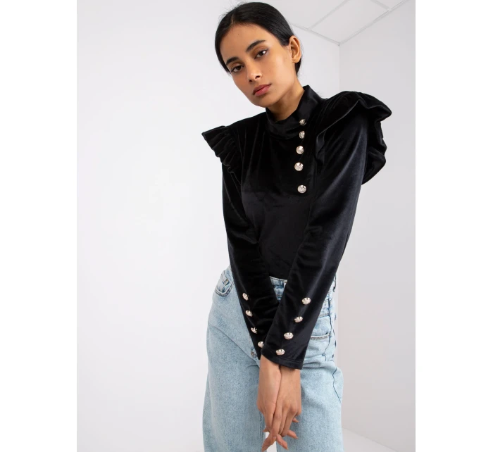 Halenka DHJ BZ model 17087299 černá - FPrice Halenka DHJ BZ model 17087299 černá - FPrice