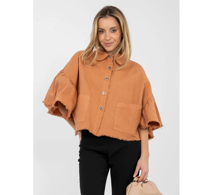 IT KR bunda FL9998.85 tmavo oranžová