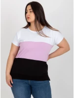 Bluzka RV BZ model 18617610 jasny fioletowy - FPrice Bluzka RV BZ model 18617610 jasny fioletowy - FPrice