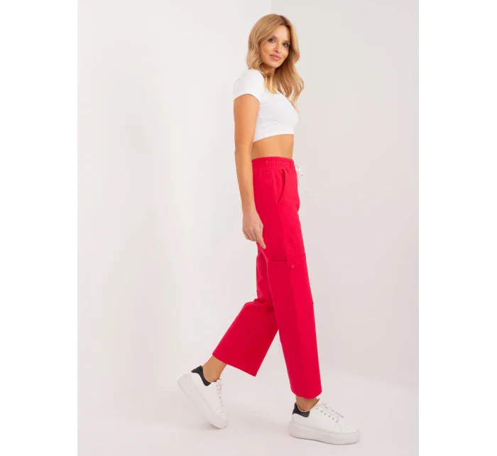 Spodnie dresowe RV DR model 21175321 czerwony - FPrice