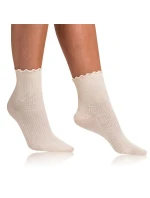 Dámske ponožky FANCY MODAL cream - BELLINDA
