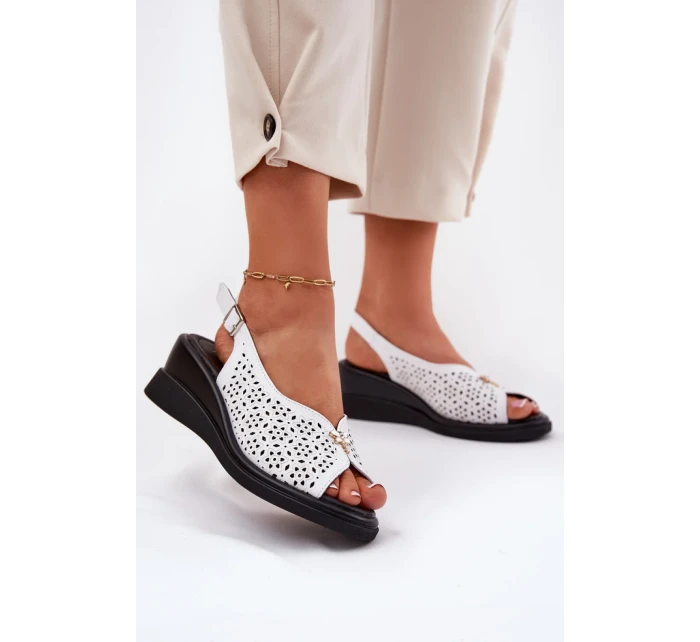 Model topánok na podpätku 213013 Krok v štýle