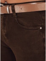 Dámské úzké džíny hnědé Dstreet model 21994063 - FashionStreet