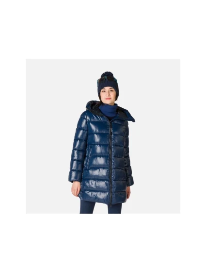 Rossignol W Shiny Parka bunda námořnická modrá Rossignol W Shiny Parka bunda námořnická modrá