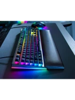 Mechanická herná klávesnica Razer BlackWidow V4 X, žlté spínače, americké rozloženie, drôtová, čierna Razer