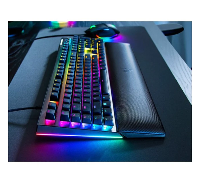 Mechanická herná klávesnica Razer BlackWidow V4 X, žlté spínače, americké rozloženie, drôtová, čierna Razer