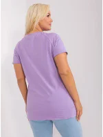 Bluzka RV BZ model 18965775 fioletowy - FPrice Bluzka RV BZ model 18965775 fioletowy - FPrice