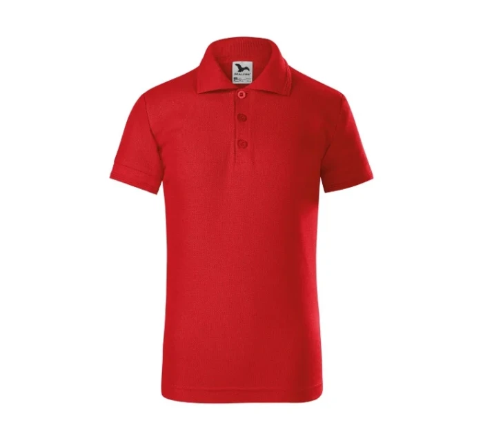 Detská polokošeľa Pique červená Detská polokošeľa Pique červená