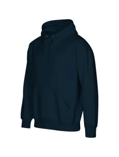 Cloud (GOTS) unisex mikina s kapucňou tmavomodrá