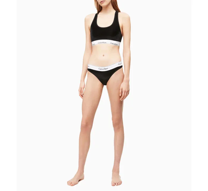 Nohavičky QF5513E-001 čierna - Calvin Klein Nohavičky QF5513E-001 čierna - Calvin Klein