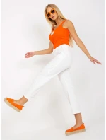 Dámské kalhoty TO SP model 18758586 bílá - FPrice Dámské kalhoty TO SP model 18758586 bílá - FPrice