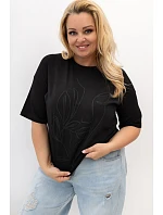 Tričko vo veľkosti plus size, model 230453 Relevance Tričko vo veľkosti plus size, model 230453 Relevance