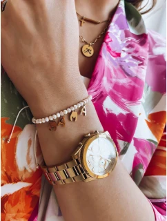 Náramek LOVE světle růžový Dstreet model 21969650 - FashionStreet