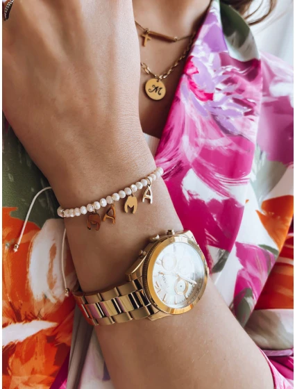 Náramek LOVE světle růžový Dstreet model 21969650 - FashionStreet