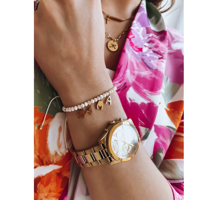 Náramek LOVE světle růžový Dstreet model 21969650 - FashionStreet