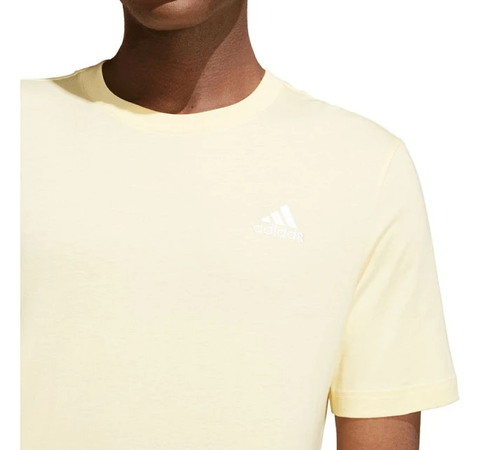 Pánske tričko adidas Essentials Single Jersey s vyšitým malým logom M IX0121 pánske tričko