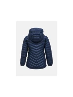 Peak Performance W Frost Down Hood Jacket navy blue