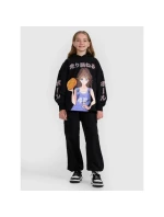 Dívčí mikina s kapucí model 21907197 - 4F