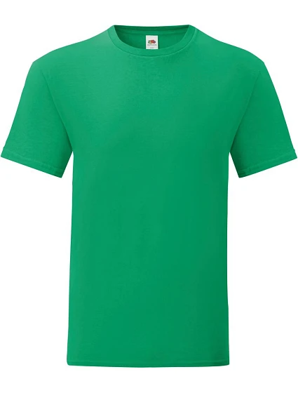 Fruit of the Loom Iconic 150 T Pánske tričko 16.1430 kelly green Fruit of the Loom Iconic 150 T Pánske tričko 16.1430 kelly green