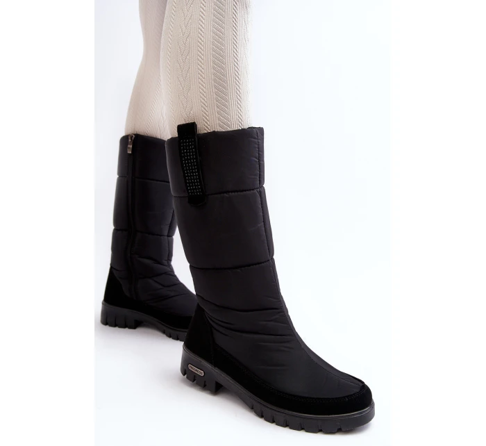 Dámské zateplené sněhule Progress model 21638605 Černé - Boto Dámské zateplené sněhule Progress model 21638605 Černé - Boto