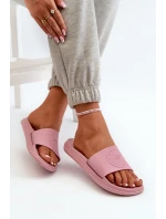 Damskie Klapki 4FMM00FFLIF045-56S Różowe Damskie Klapki 4FMM00FFLIF045-56S Różowe