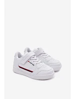 Dětské boty Sneakers na suchý zip LOTTO NANDU 2600310K Bílé