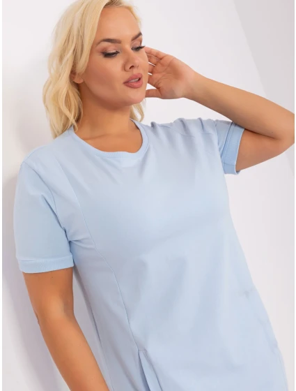 Sukienka RV SK model 18841516 jasny niebieski - FPrice Sukienka RV SK model 18841516 jasny niebieski - FPrice