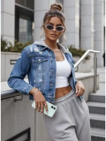 Dámska džínsová bunda BOOST modrá TY1242z