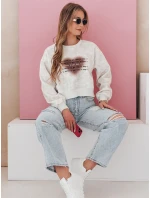 Dámská oversize mikina se srdcem šedá Dstreet model 21988169 - FashionStreet