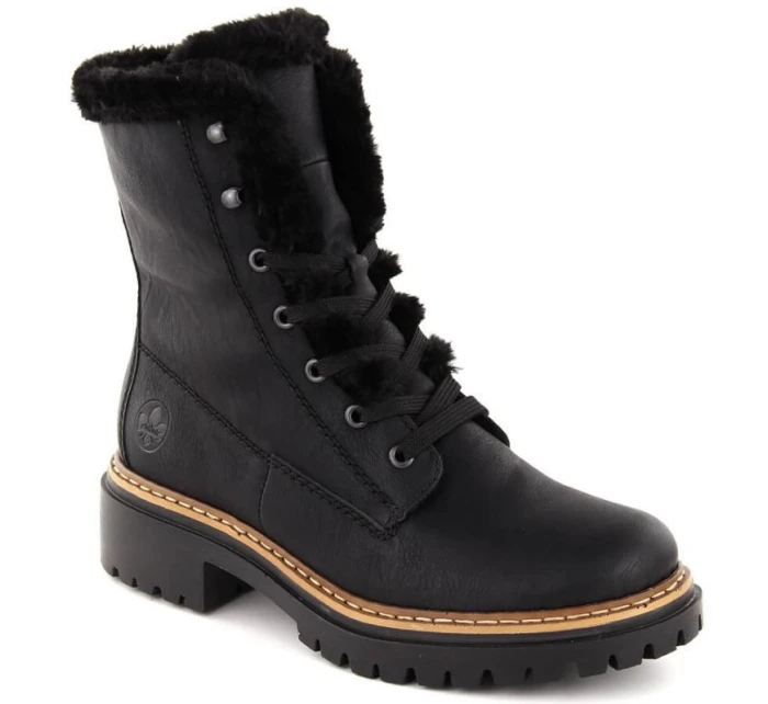 W boty s kožešinou model 20845368 - Rieker W boty s kožešinou model 20845368 - Rieker
