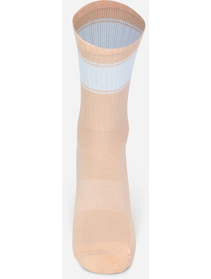 Mr. Socks L 05007 Tenisové ponožky „Colored“ 88.5007 broskyňová/biela