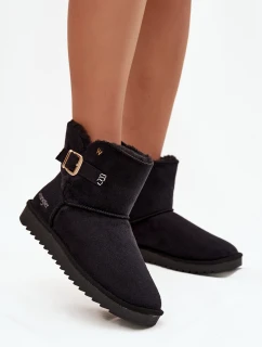 Dámské Sněhule S Přezkou model 21713329 Černé - Wrangler