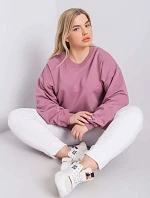 Mikina RV BL 6316.16X tmavo ružová