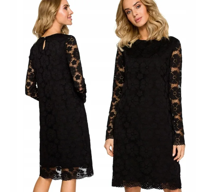 Dámske šaty M406 Black - MOE